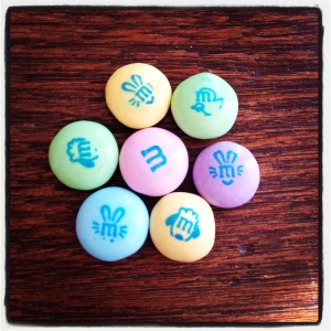Cute M&M's we picked up for Easter